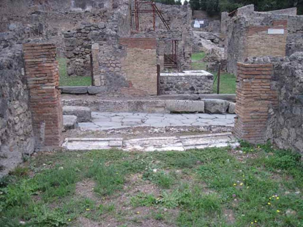 Viii Pompeii September Looking West To Rear Across Rear